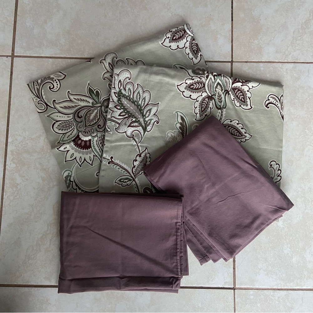 Set of 4 pillowcases
